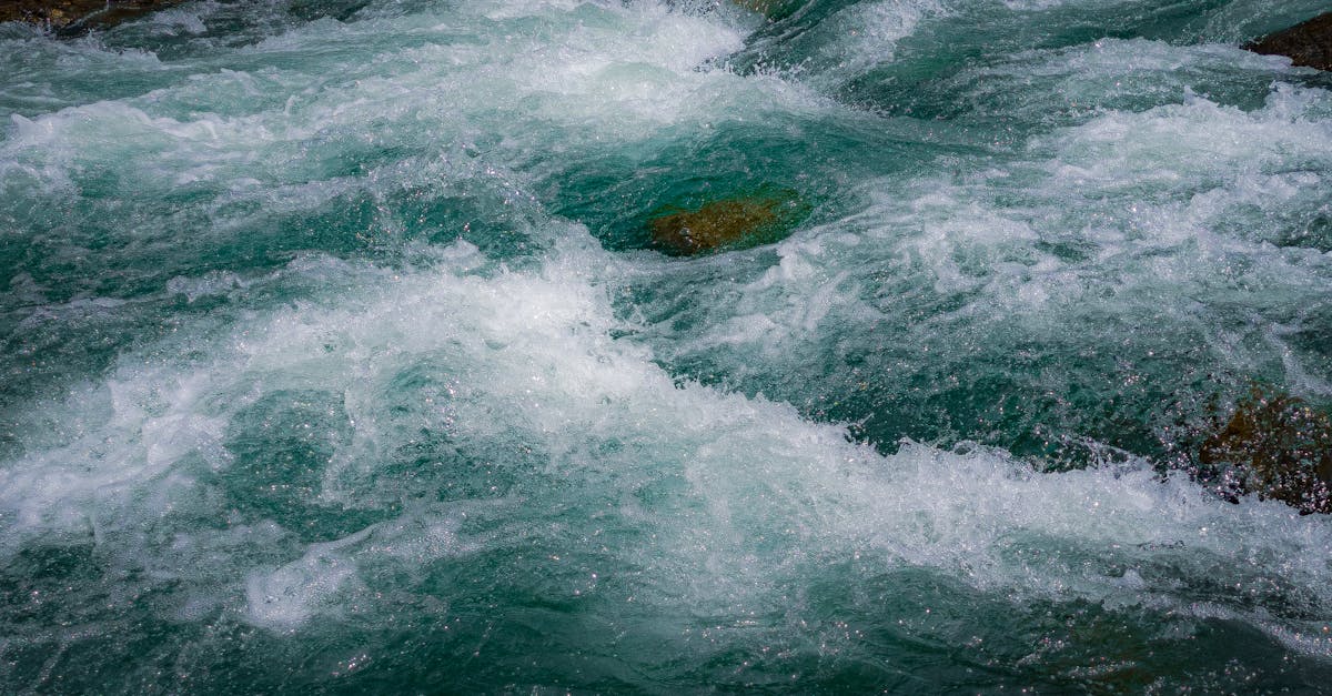 Capture the unstoppable force of nature with these turbulent white water rapids.