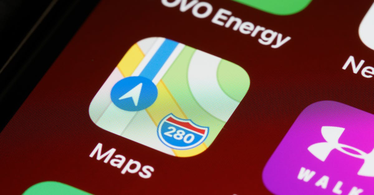 Detailed image of a navigation app icon on a smartphone screen.
